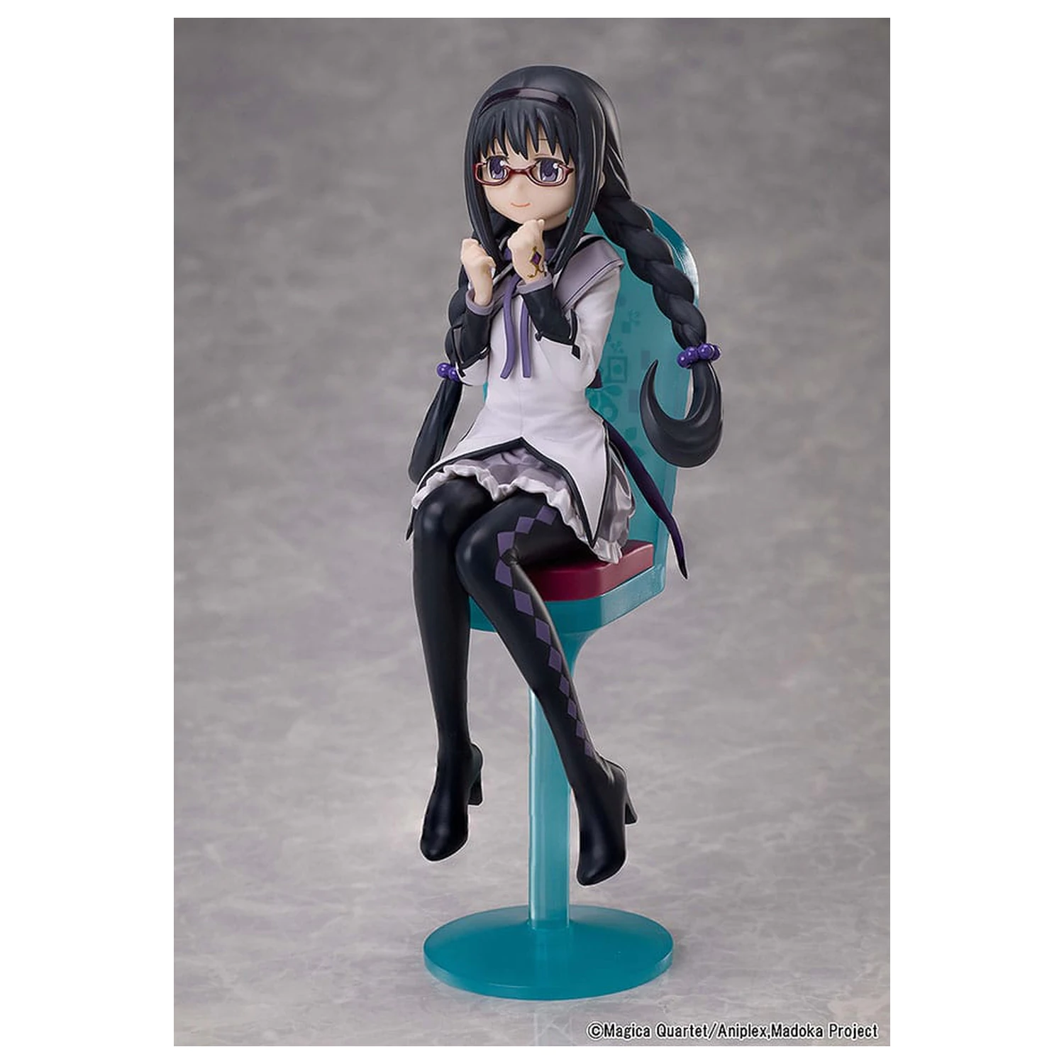 Puella Magi Madoka Magica The Movie: Rebellion PVC szobor figura Homura Akemi Tea Party Cake Song Ver. 18 cm    termékfotó