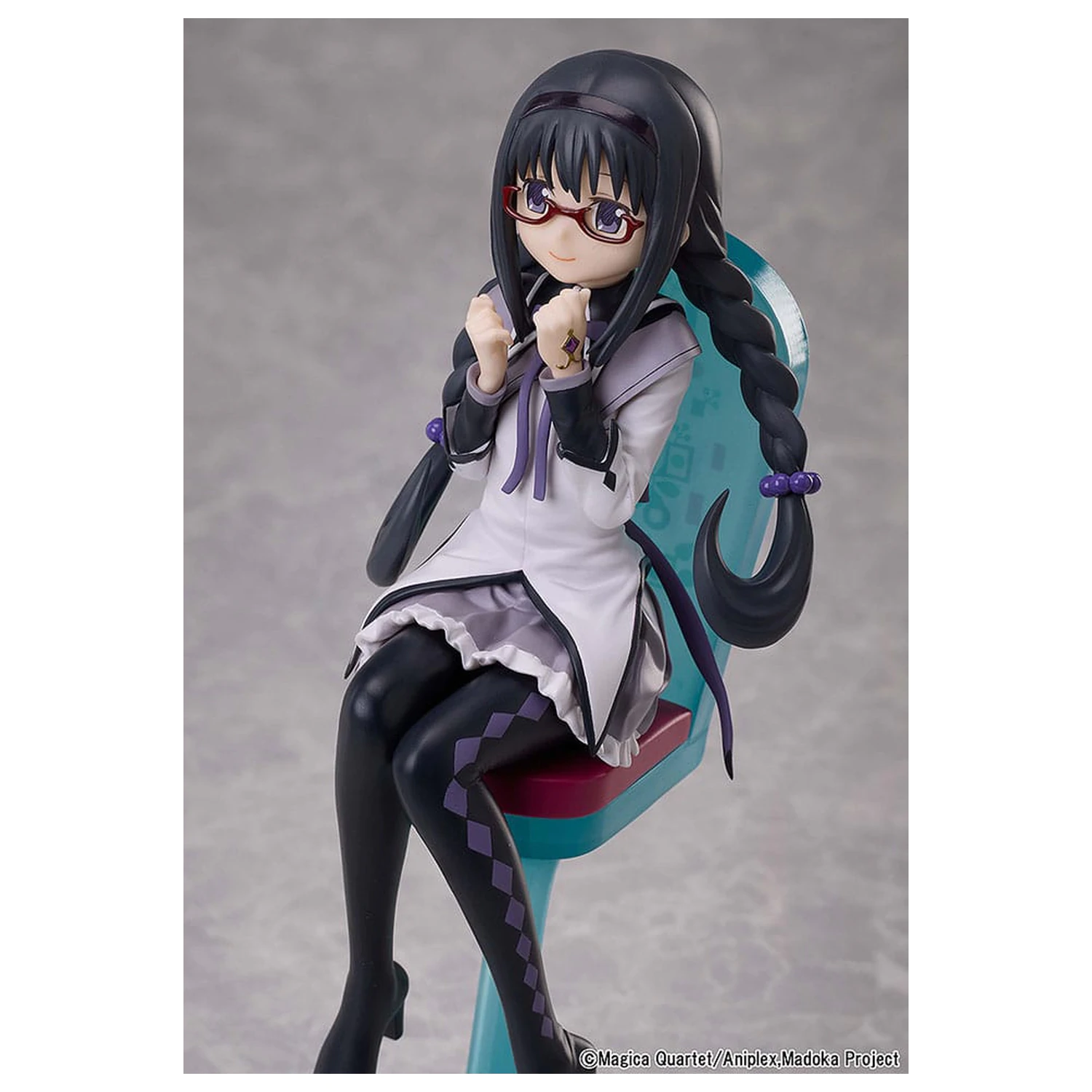 Puella Magi Madoka Magica The Movie: Rebellion PVC szobor figura Homura Akemi Tea Party Cake Song Ver. 18 cm    termékfotó