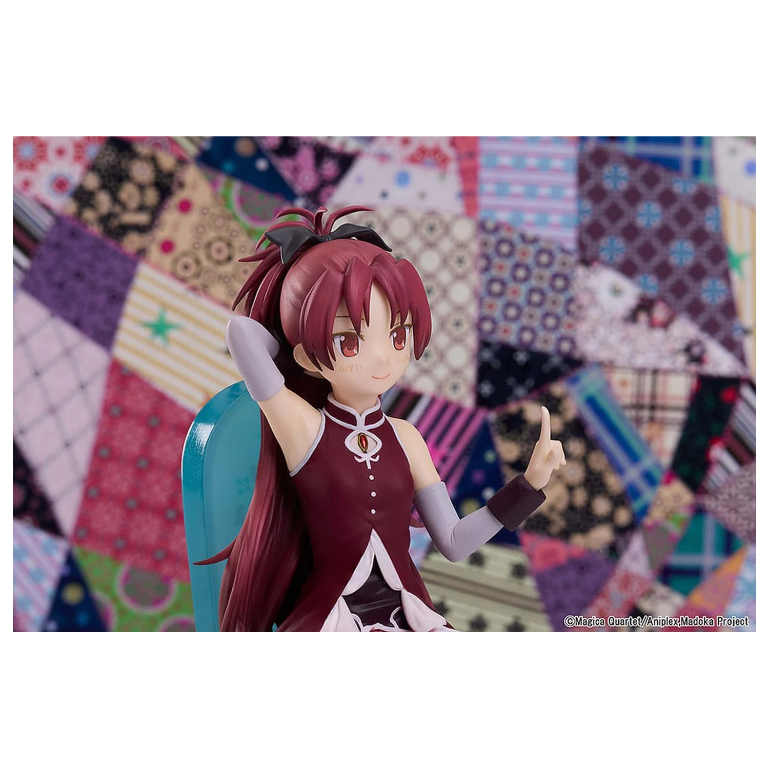 Puella Magi Madoka Magica The Movie: Rebellion PVC szobor figura Kyoko Sakura Tea Party Cake Song Ver. 18 cm    termékfotó