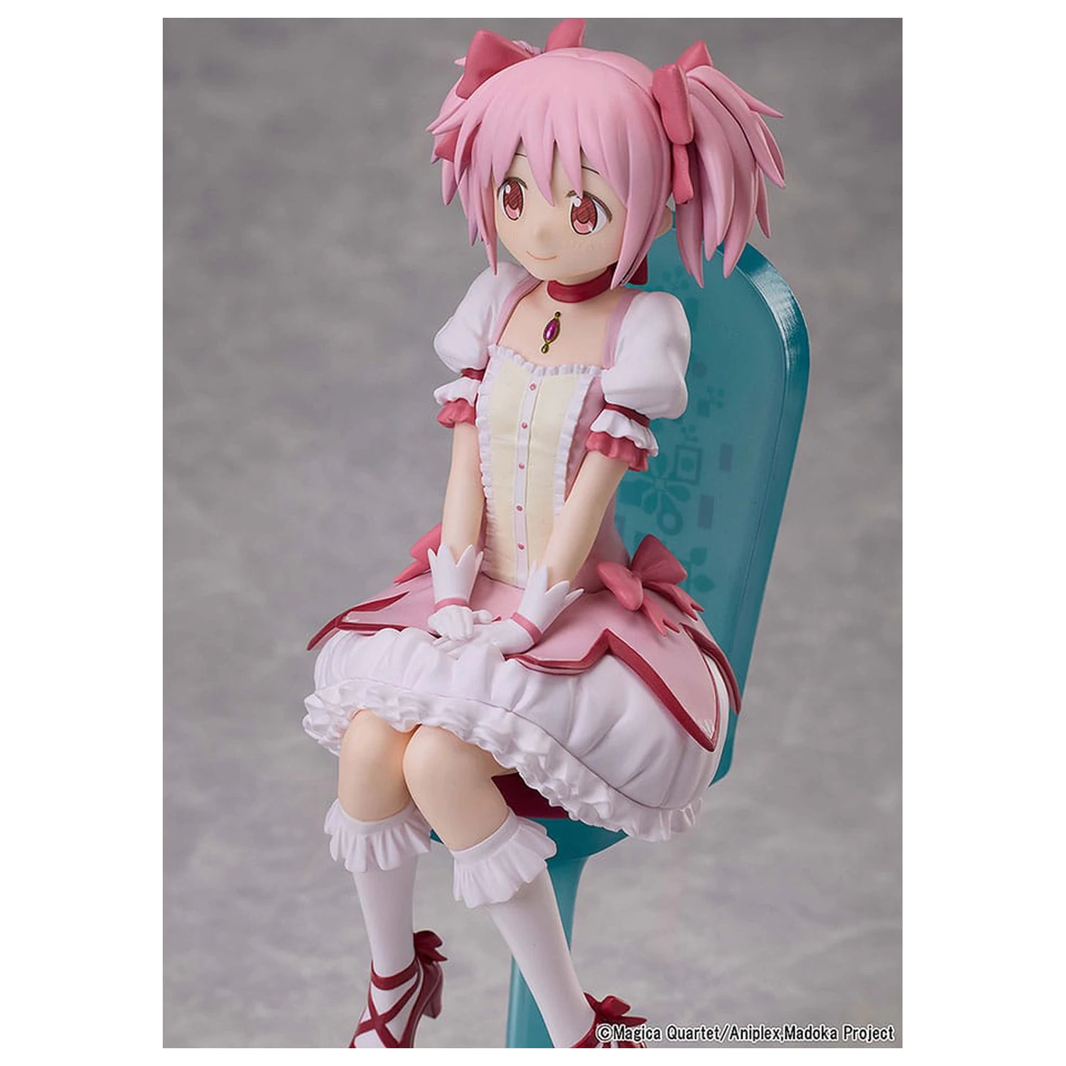 Puella Magi Madoka Magica The Movie: Rebellion PVC szobor figura Madoka Kaname Tea Party Cake Song Ver. 18 cm    termékfotó