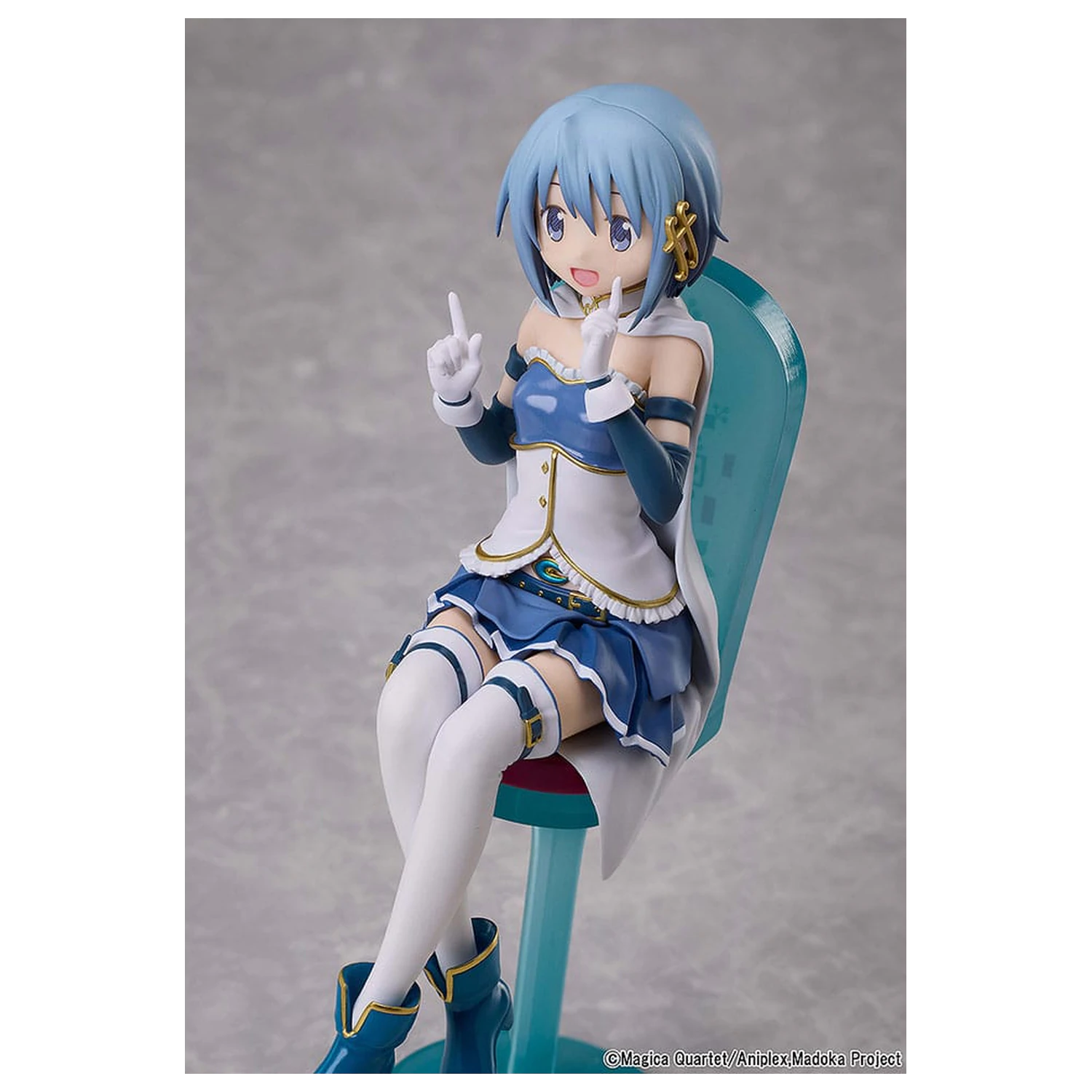 Puella Magi Madoka Magica The Movie: Rebellion PVC szobor figura Sayaka Miki Tea Party Cake Song Ver. 18 cm    termékfotó