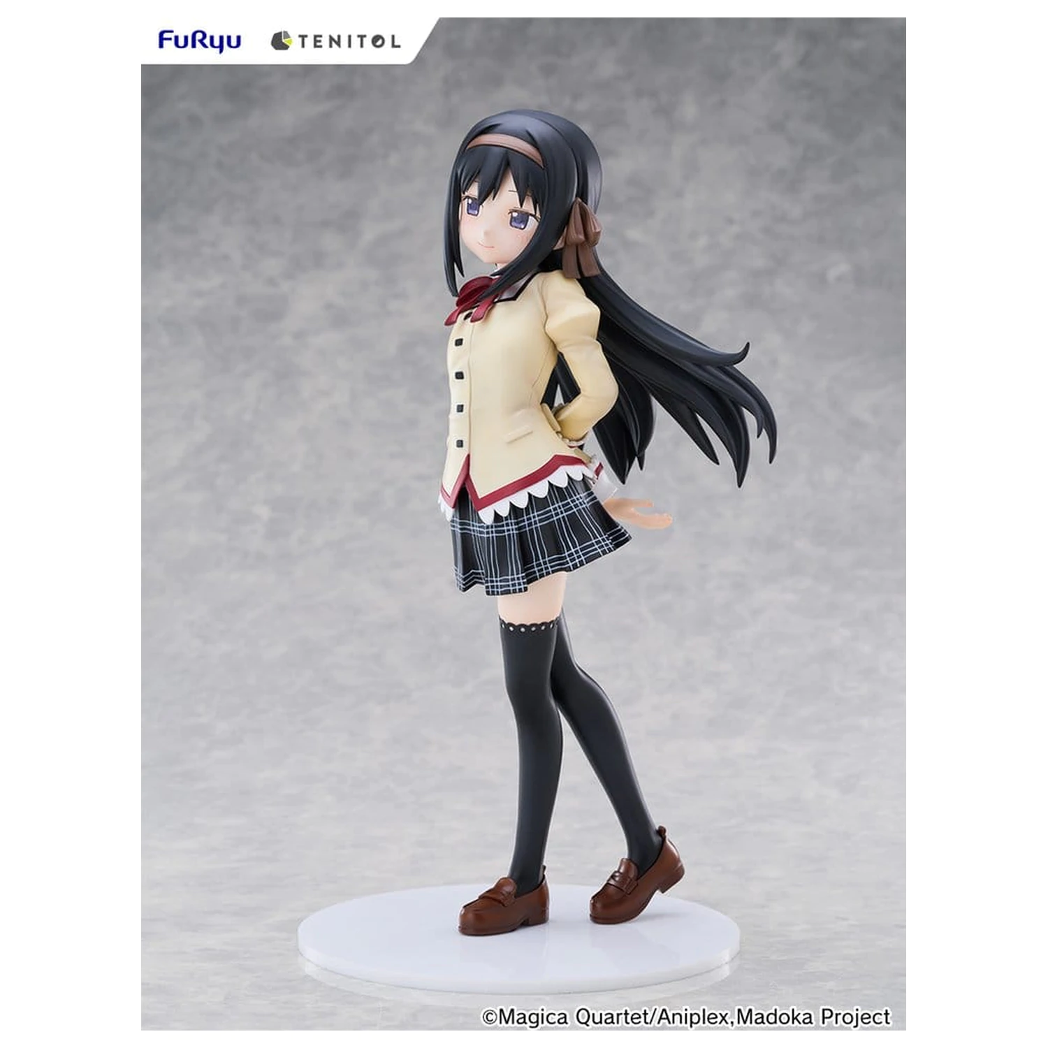 Puella Magi Madoka Magica the Movie -Walpurgisnacht: Rising- Tenitol Tall PVC figura Homura Akemi 30 cm termékfotó