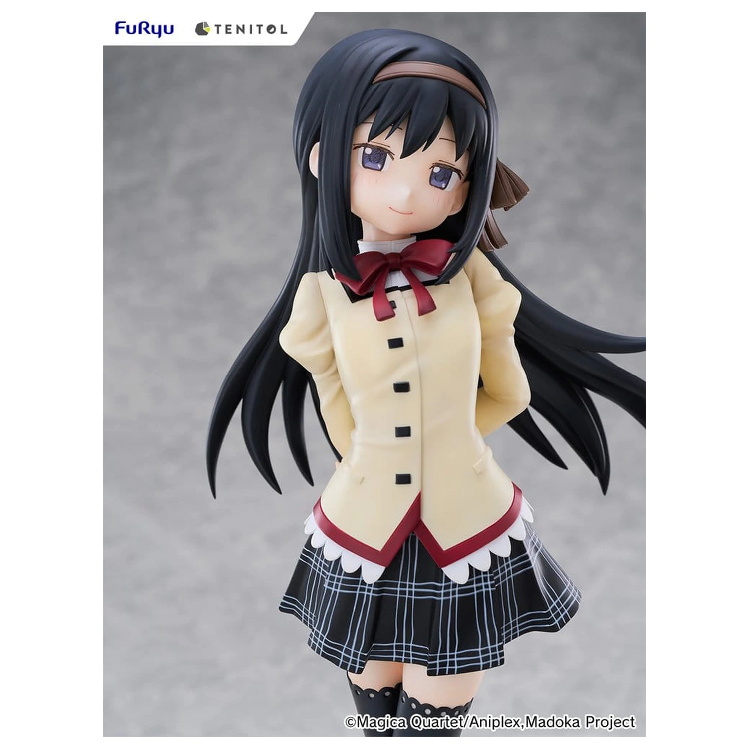 Puella Magi Madoka Magica the Movie -Walpurgisnacht: Rising- Tenitol Tall PVC figura Homura Akemi 30 cm termékfotó