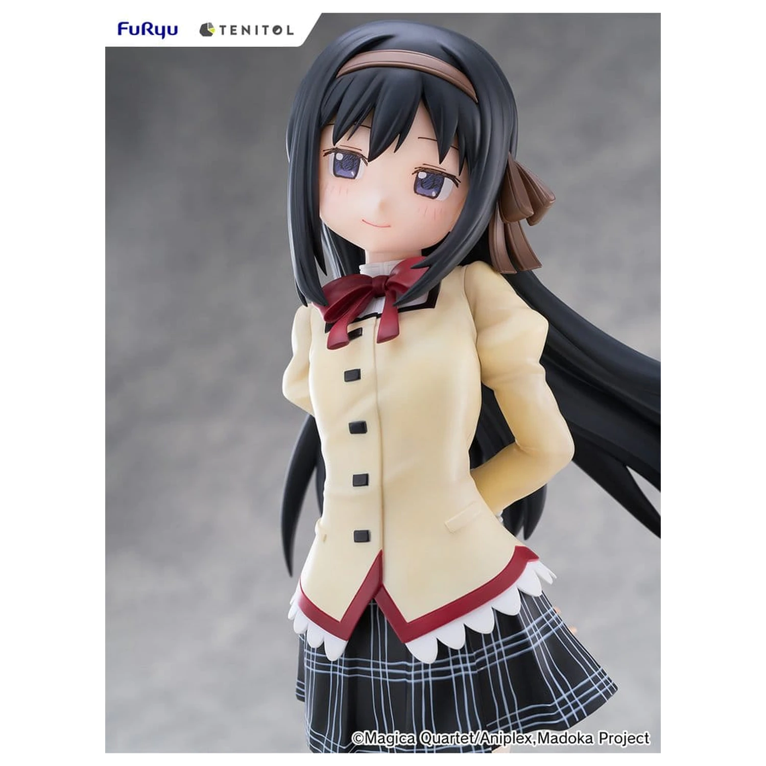 Puella Magi Madoka Magica the Movie -Walpurgisnacht: Rising- Tenitol Tall PVC figura Homura Akemi 30 cm termékfotó
