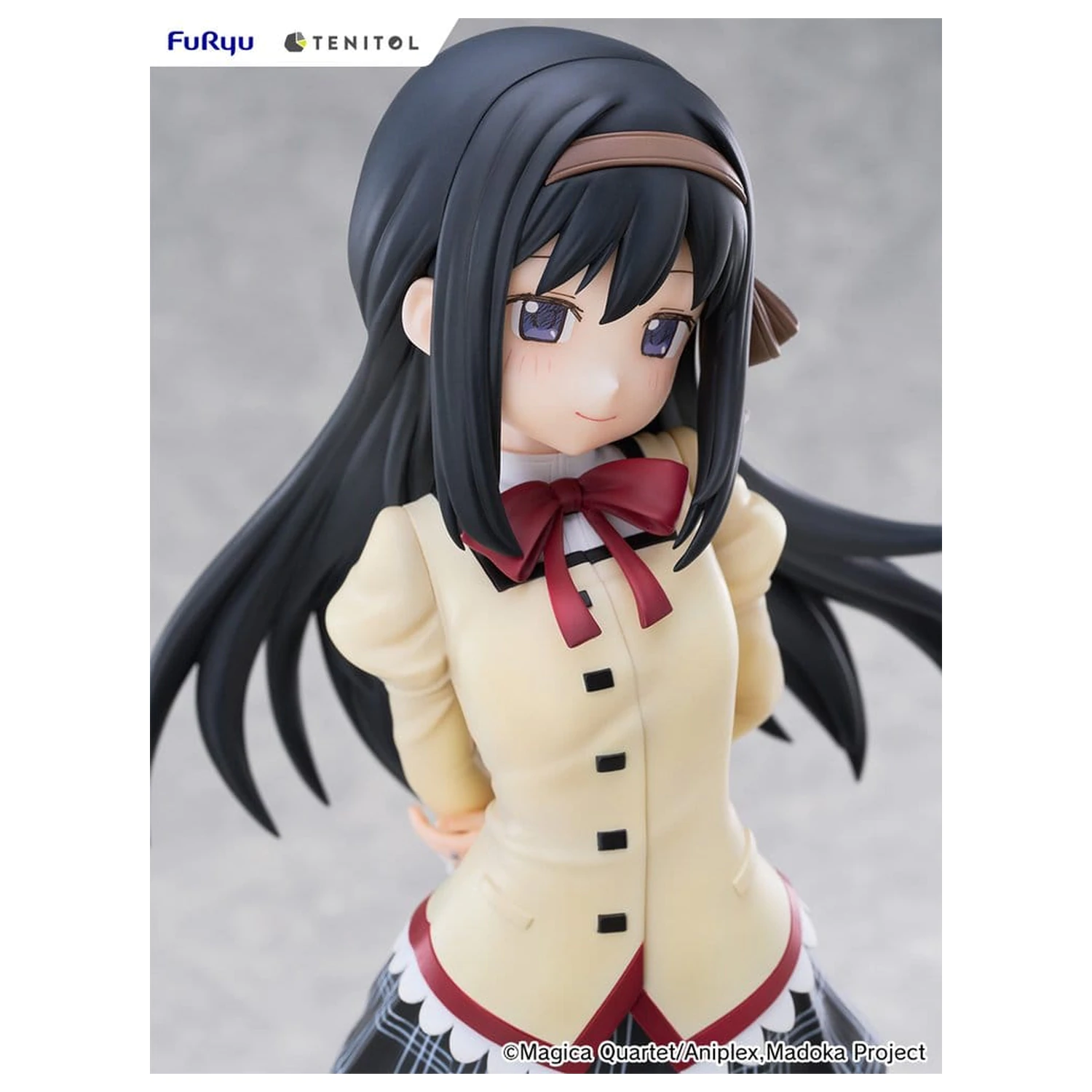 Puella Magi Madoka Magica the Movie -Walpurgisnacht: Rising- Tenitol Tall PVC figura Homura Akemi 30 cm termékfotó