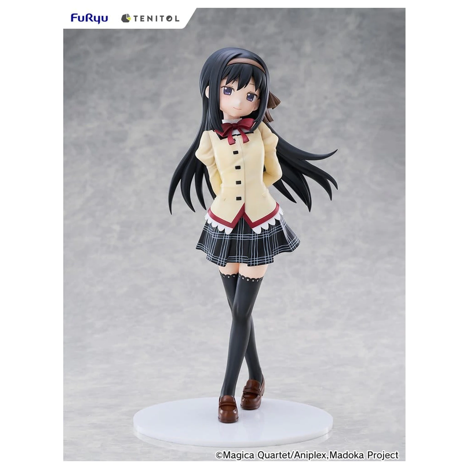 Puella Magi Madoka Magica the Movie -Walpurgisnacht: Rising- Tenitol Tall PVC figura Homura Akemi 30 cm termékfotó