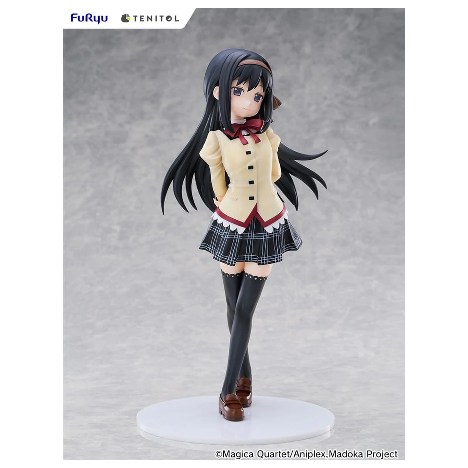 Puella Magi Madoka Magica the Movie -Walpurgisnacht: Rising- Tenitol Tall PVC figura Homura Akemi 30 cm termékfotó