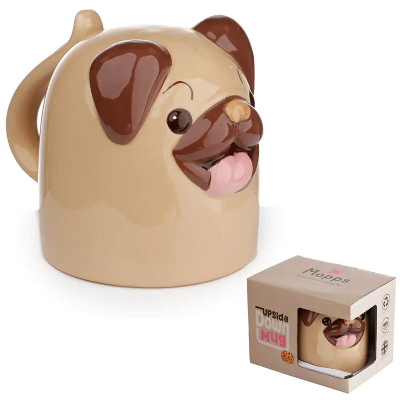 Pug dog 3D bögre 590ml termékfotó