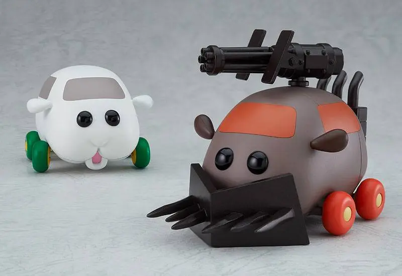 Pui Pui Molcar MODEROID Molcar Armored Teddy Műanyag modell készlet 7 cm termékfotó