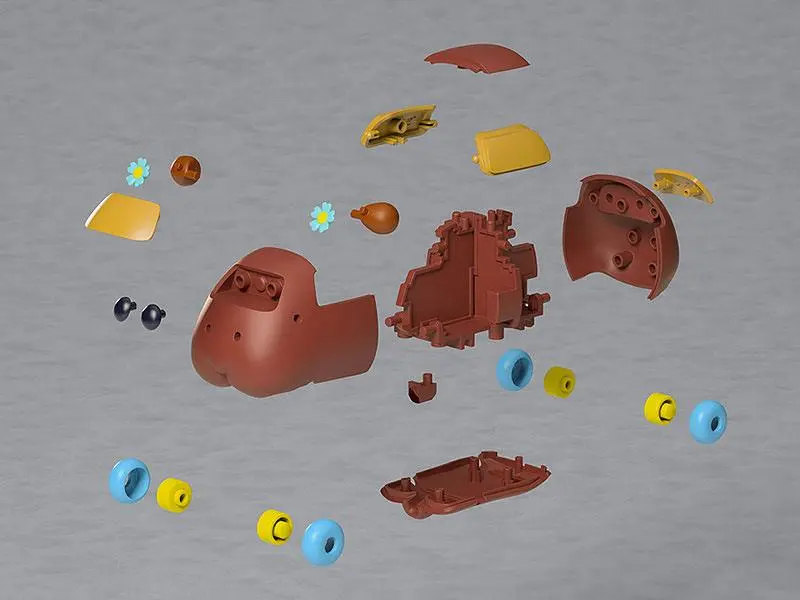 Pui Pui Molcar MODEROID Molcar Choco Műanyag modell készlet 7 cm termékfotó