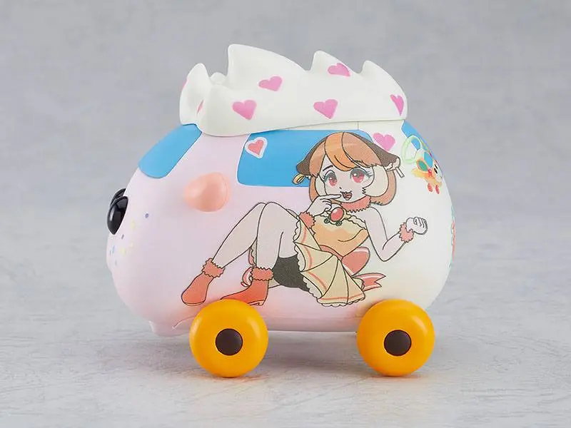 Pui Pui Molcar MODEROID Molcar Magical Angel Abbey Plastic modell készlet 7 cm termékfotó