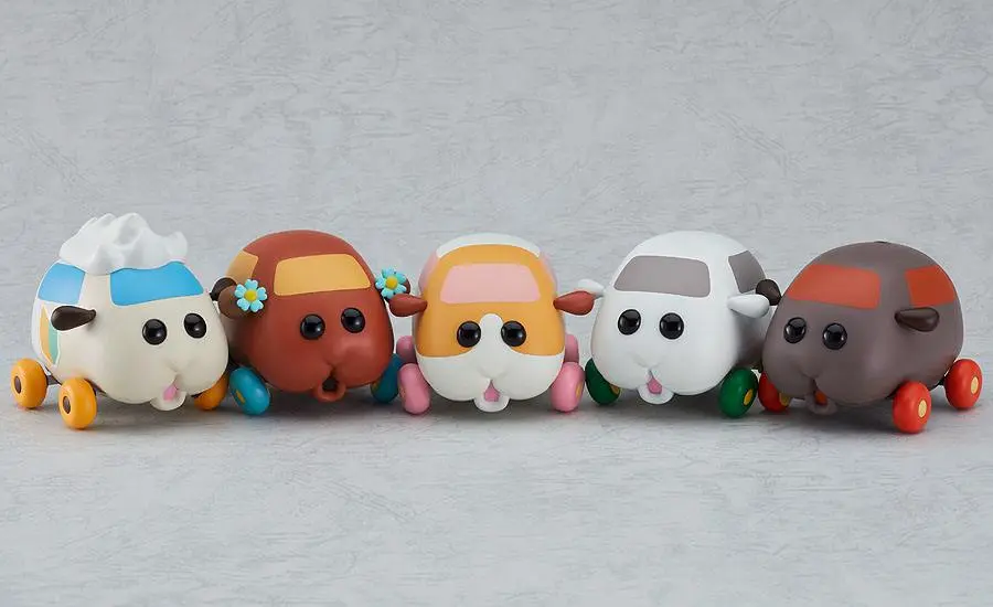 Pui Pui Molcar MODEROID Molcar Shiromo Műanyag modell készlet 7 cm termékfotó