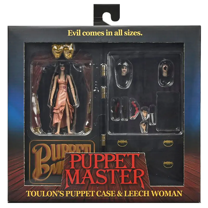 Puppet Master Toulons Puppet Case & Leech Woman figura 10cm termékfotó