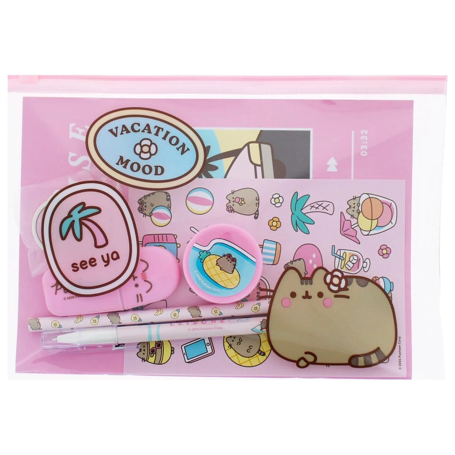 Pusheen 7 db-os írószer csomag  termékfotó