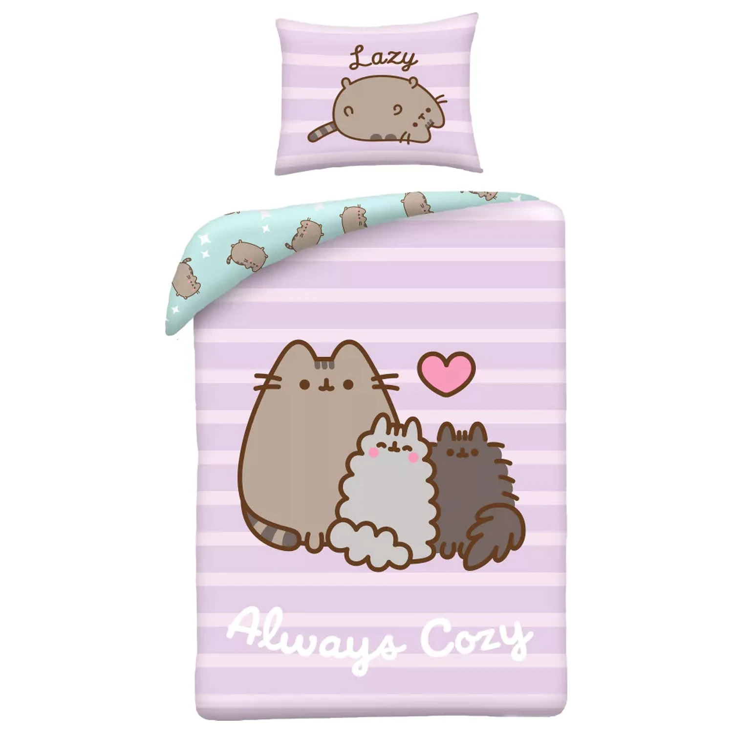 Pusheen Always Cozy ágyneműhuzat termékfotó