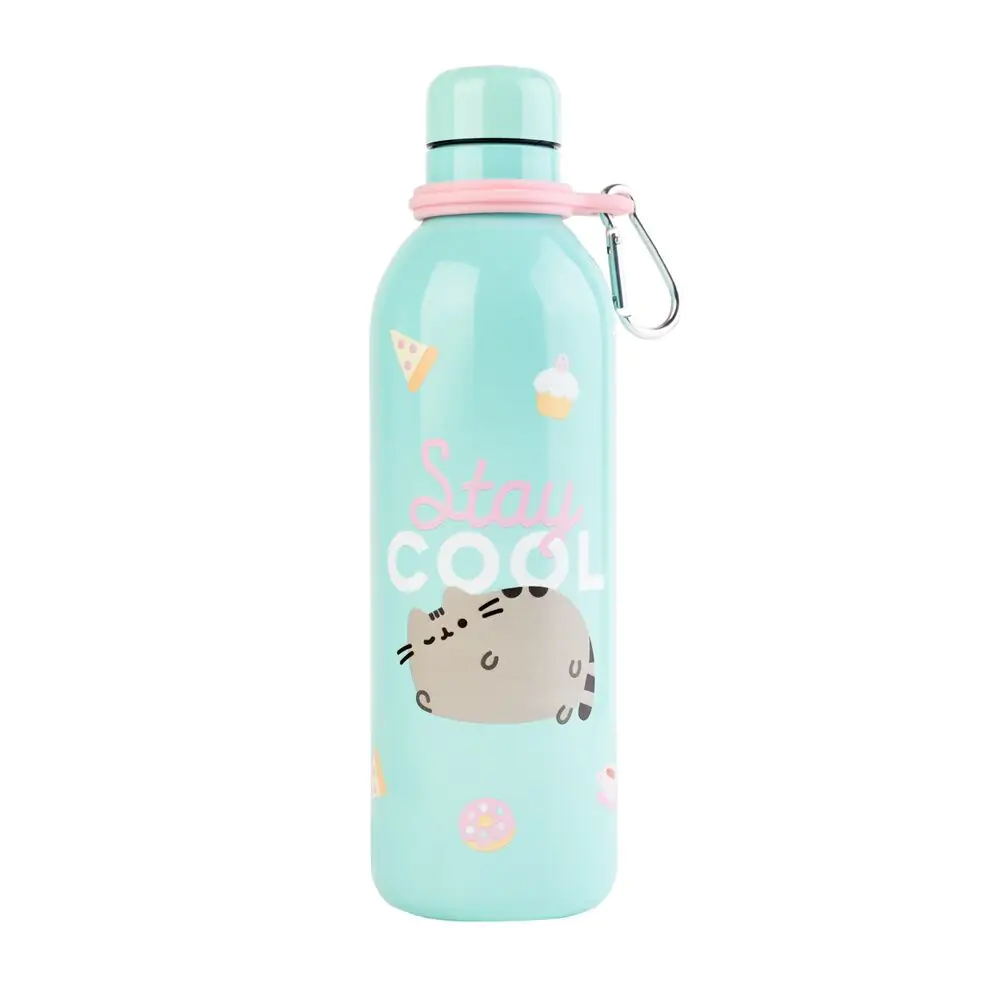 Pusheen Foodie rozsdamentes acél palack kulacs 500ml termékfotó