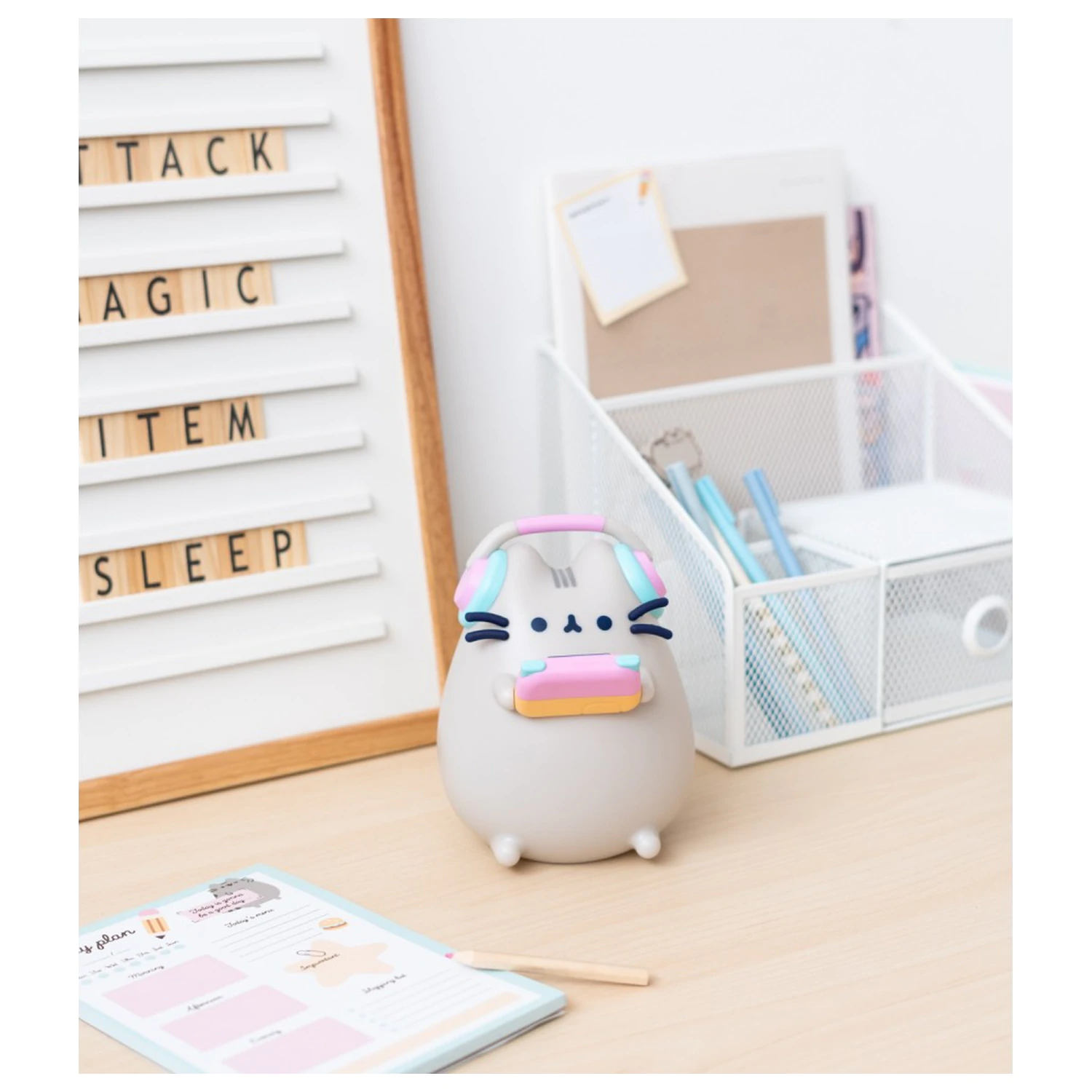 Pusheen Gamer lámpa termékfotó
