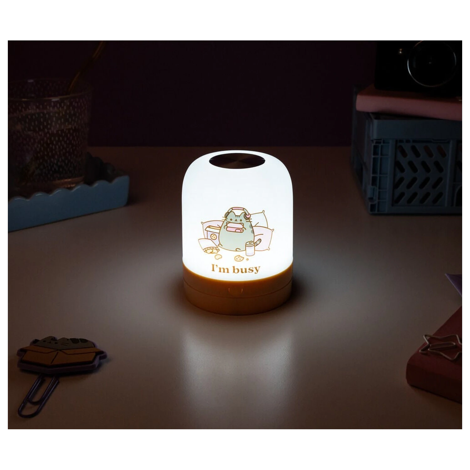 Pusheen hangulatvilágítás lámpa termékfotó