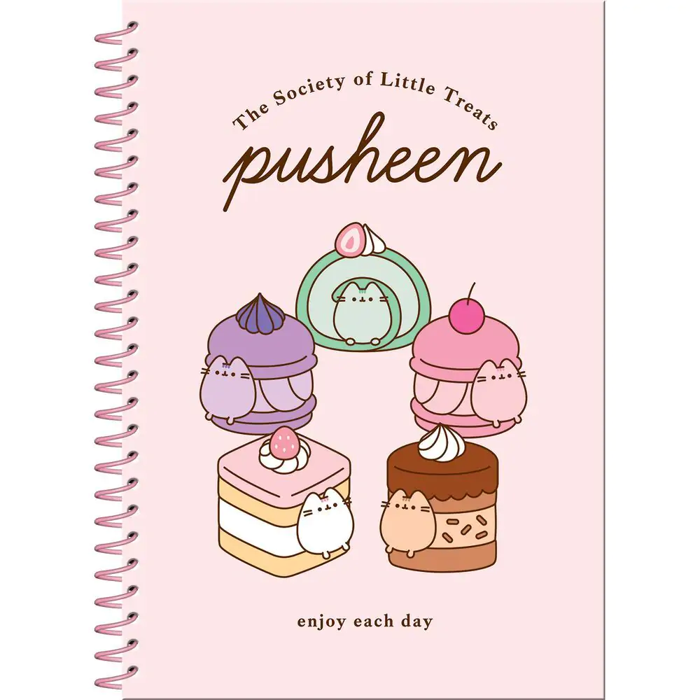 Pusheen jegyzetfüzet termékfotó