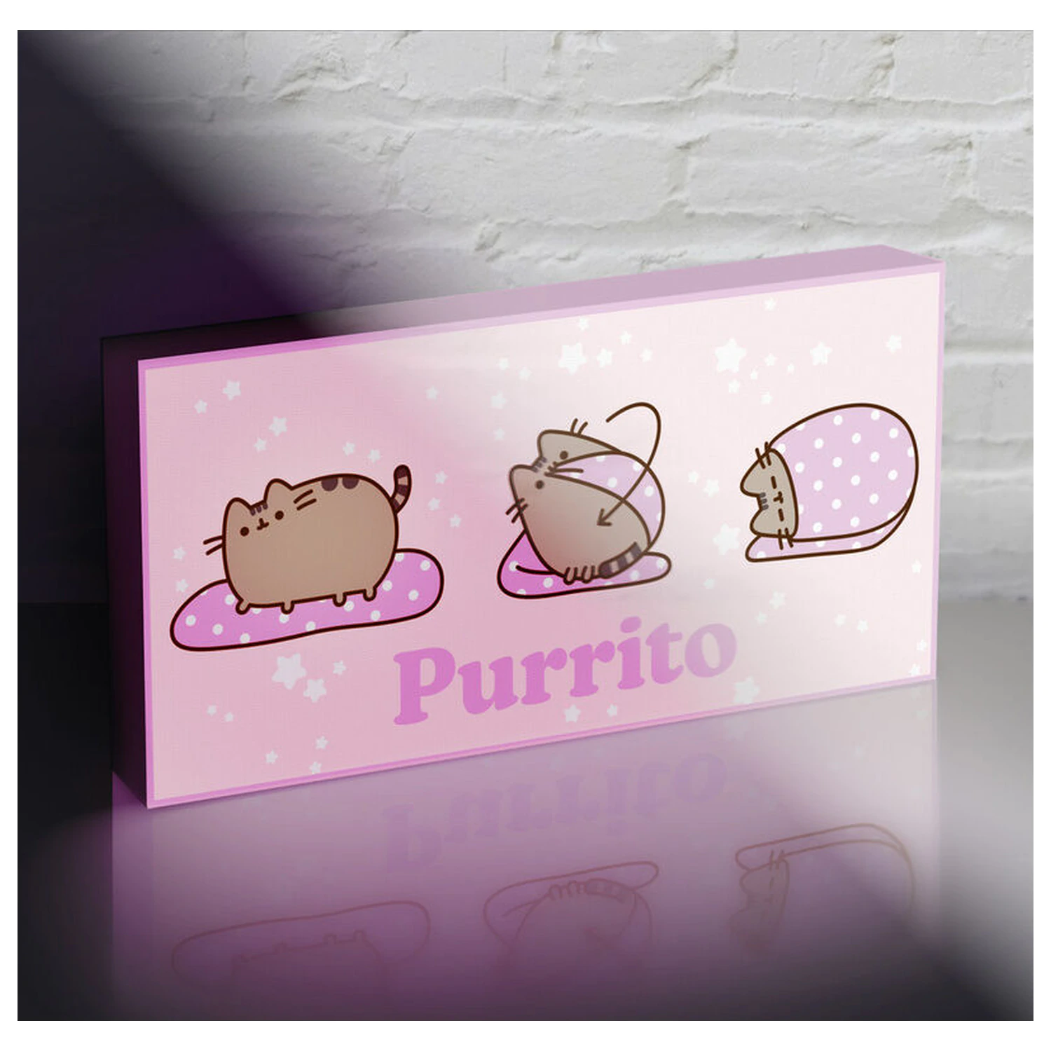 Pusheen lámpa termékfotó
