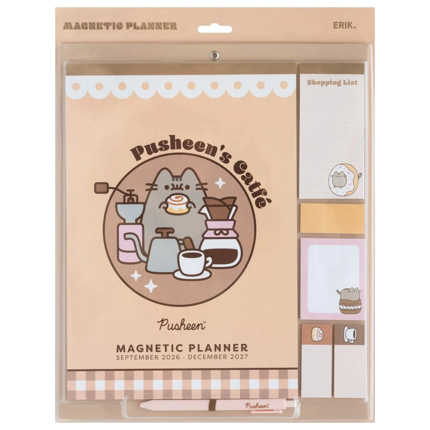Pusheen mágneses heti tervező 2026/27 30 x 35 cm termékfotó