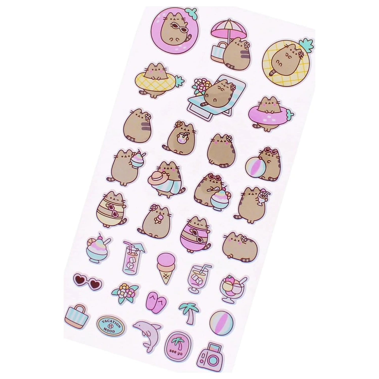 Pusheen matrica csomag termékfotó