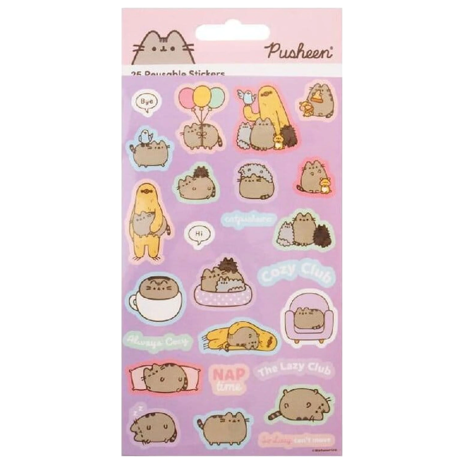 Pusheen matrica csomag termékfotó