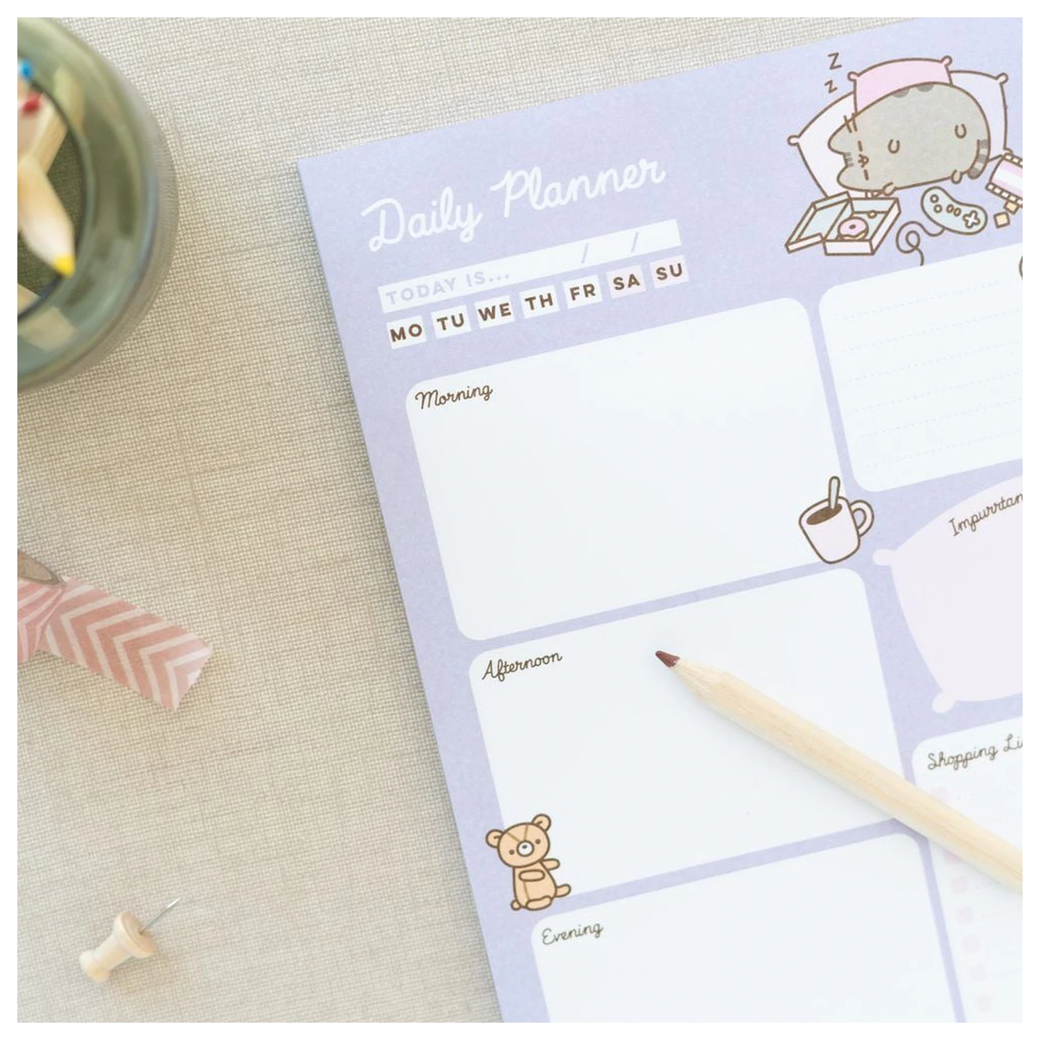 Pusheen Moments A5 napi tervező termékfotó