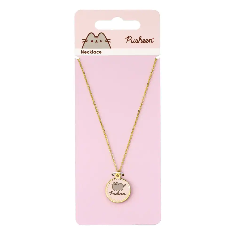 Pusheen Pendant & Necklace Pink Name termékfotó