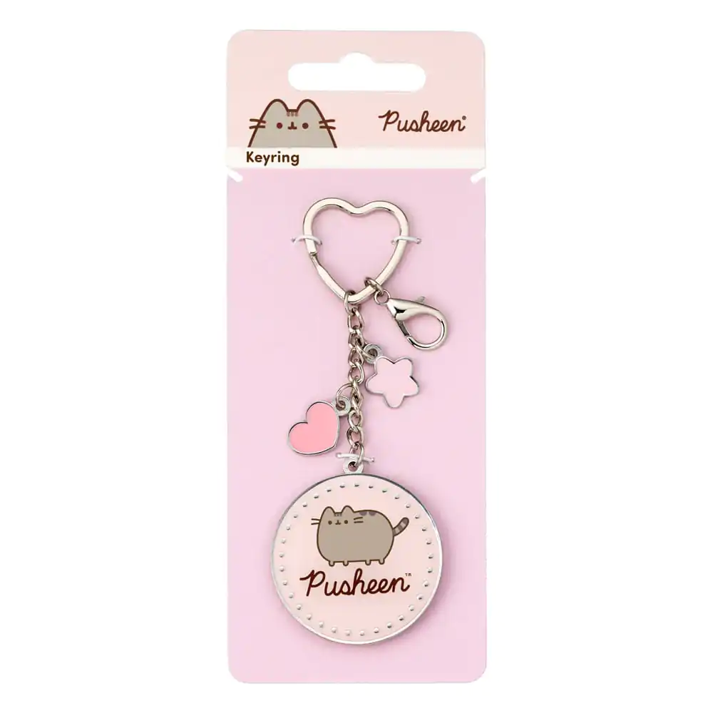 Pusheen Keychain Pink Name termékfotó