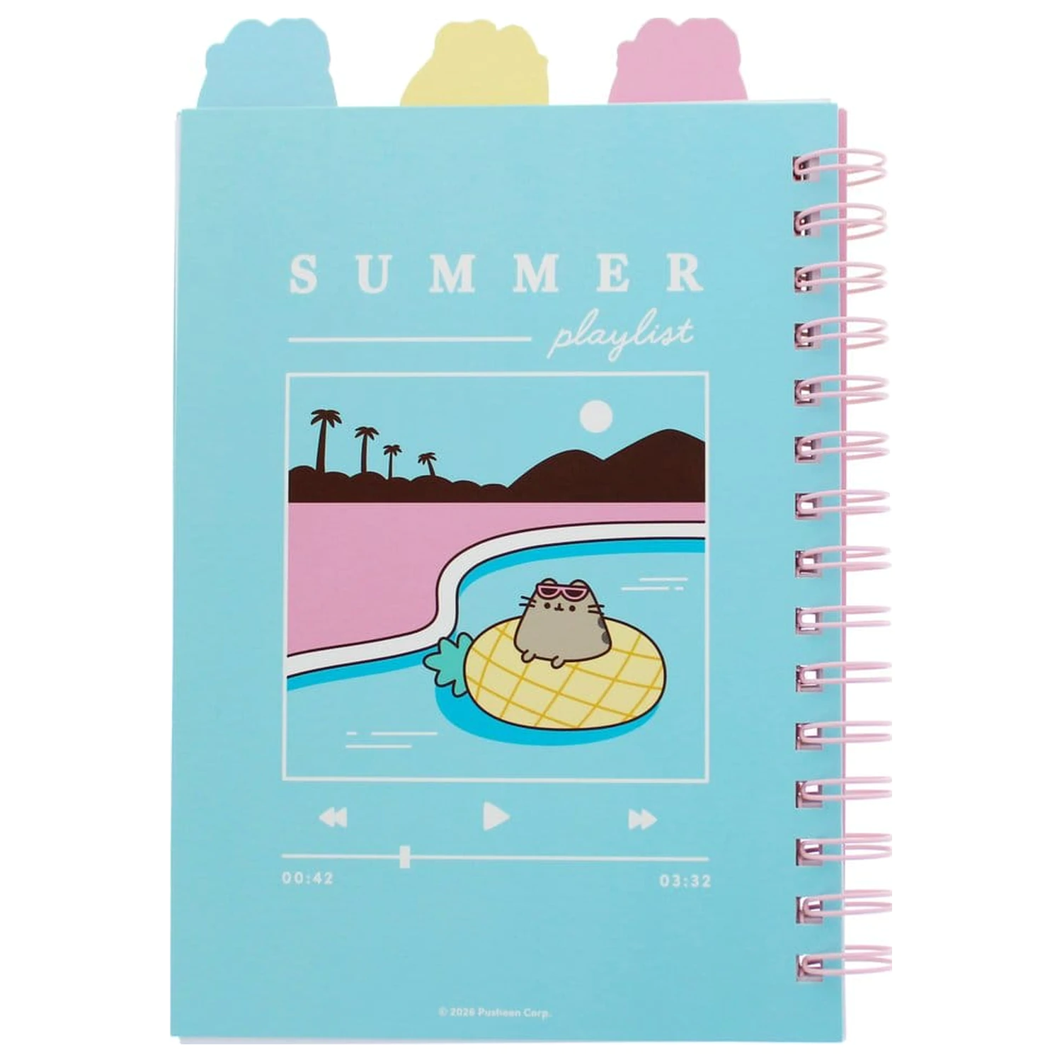 Pusheen Project Book Summer Club A5 jegyzetfüzet  termékfotó