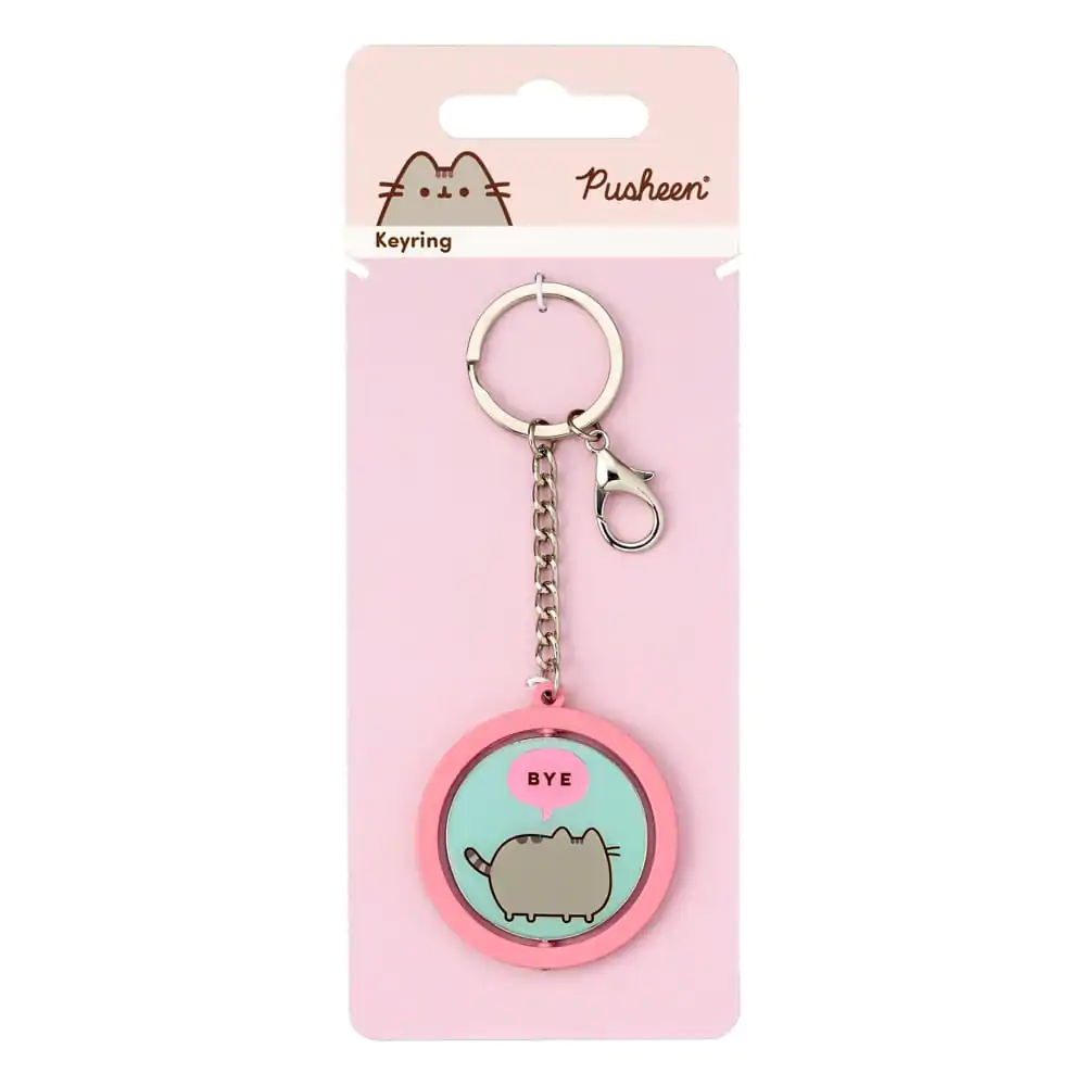 Pusheen Keychain "Hi , Bye" Spinning termékfotó