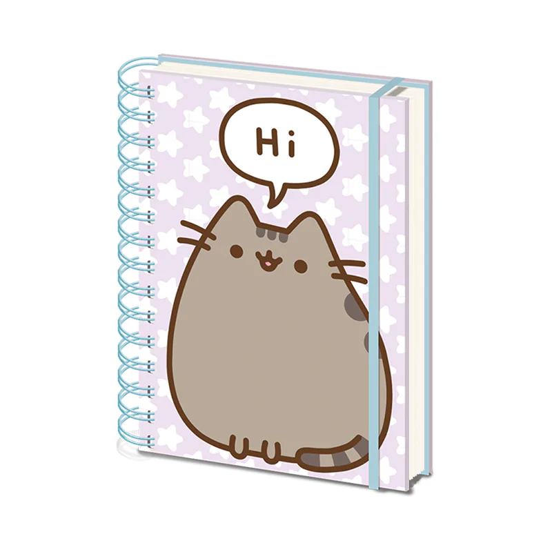 Pusheen Says Hi A5 jegyzetfüzet termékfotó