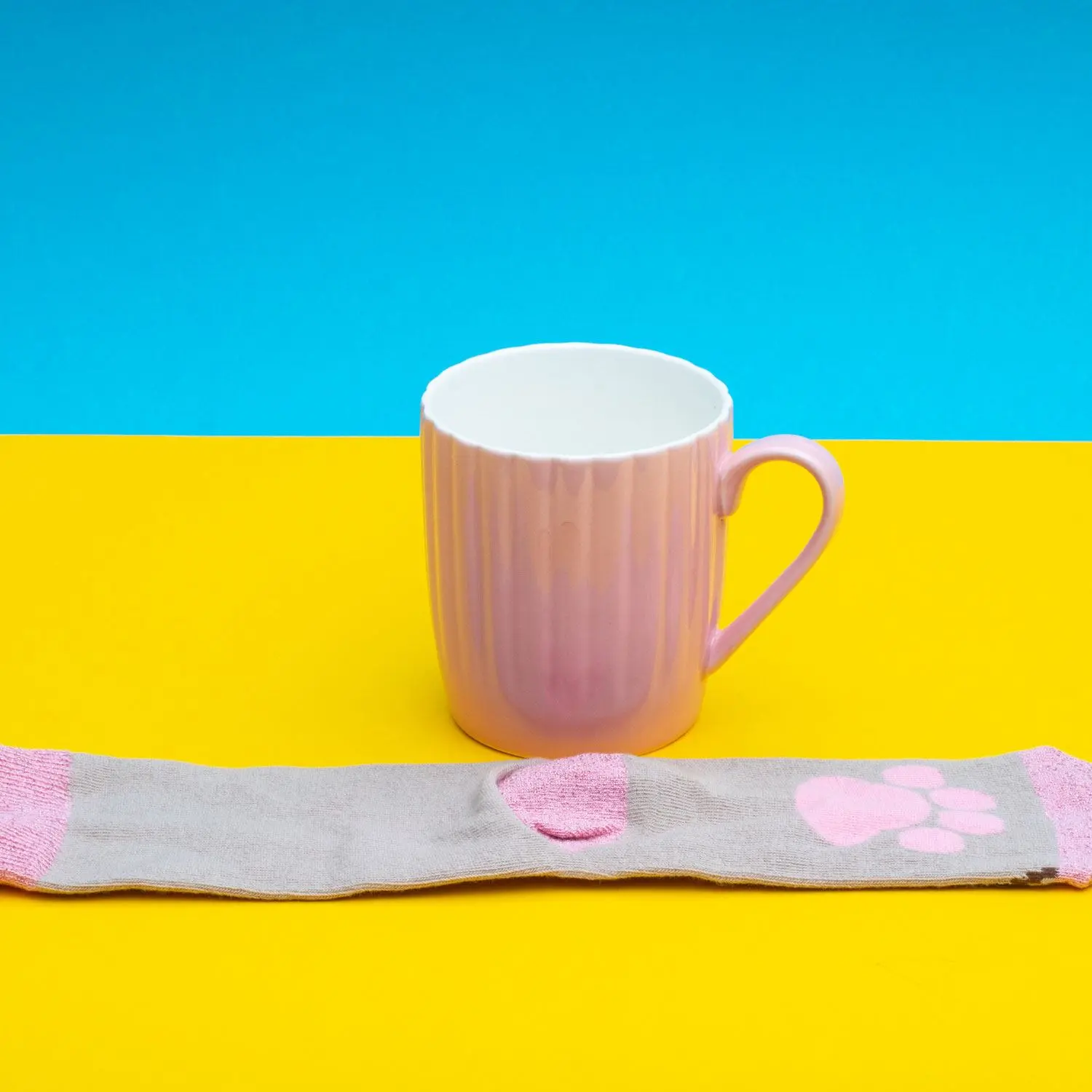 Pusheen Sock in a bögre Pink Cupcake termékfotó