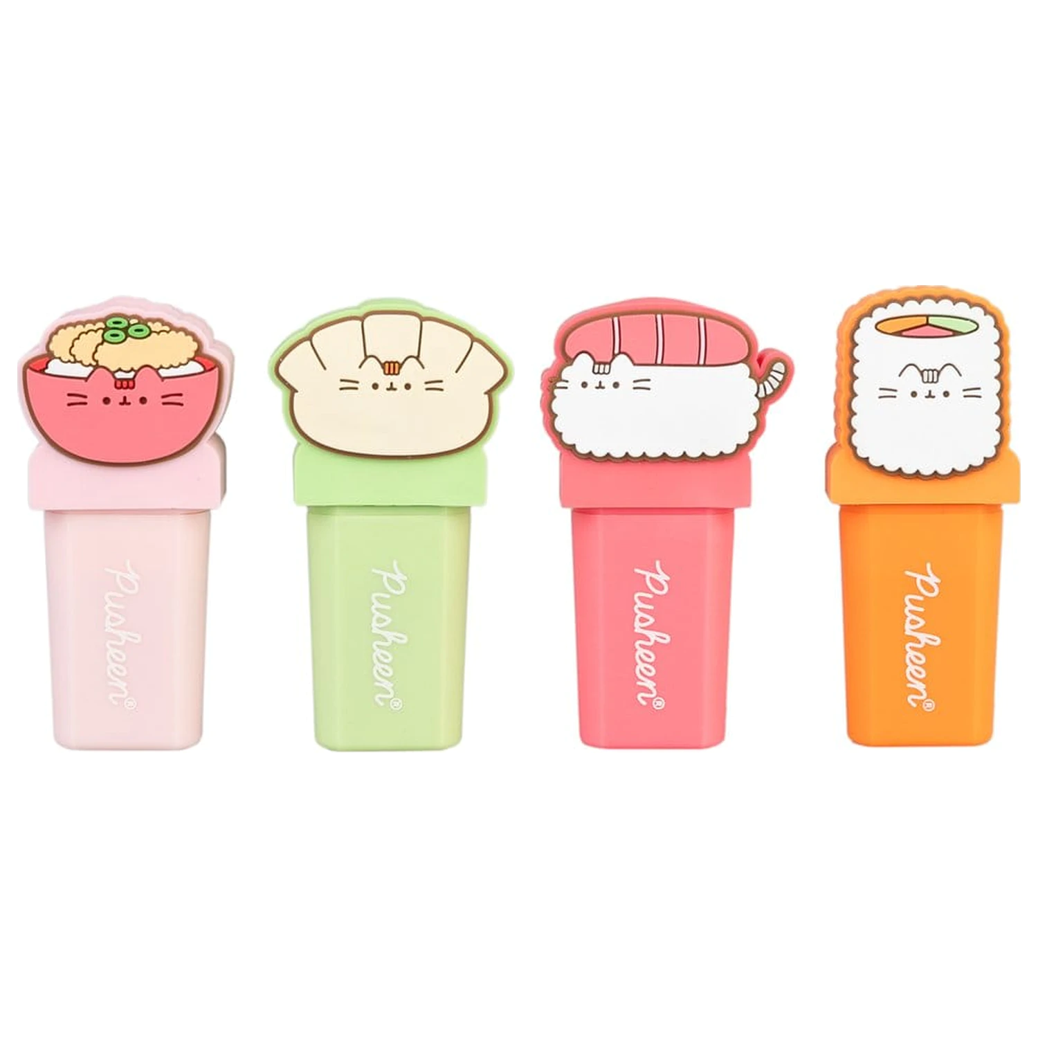 Pusheen Sushi Roll 4 db-os szövegkiemelő csomag termékfotó