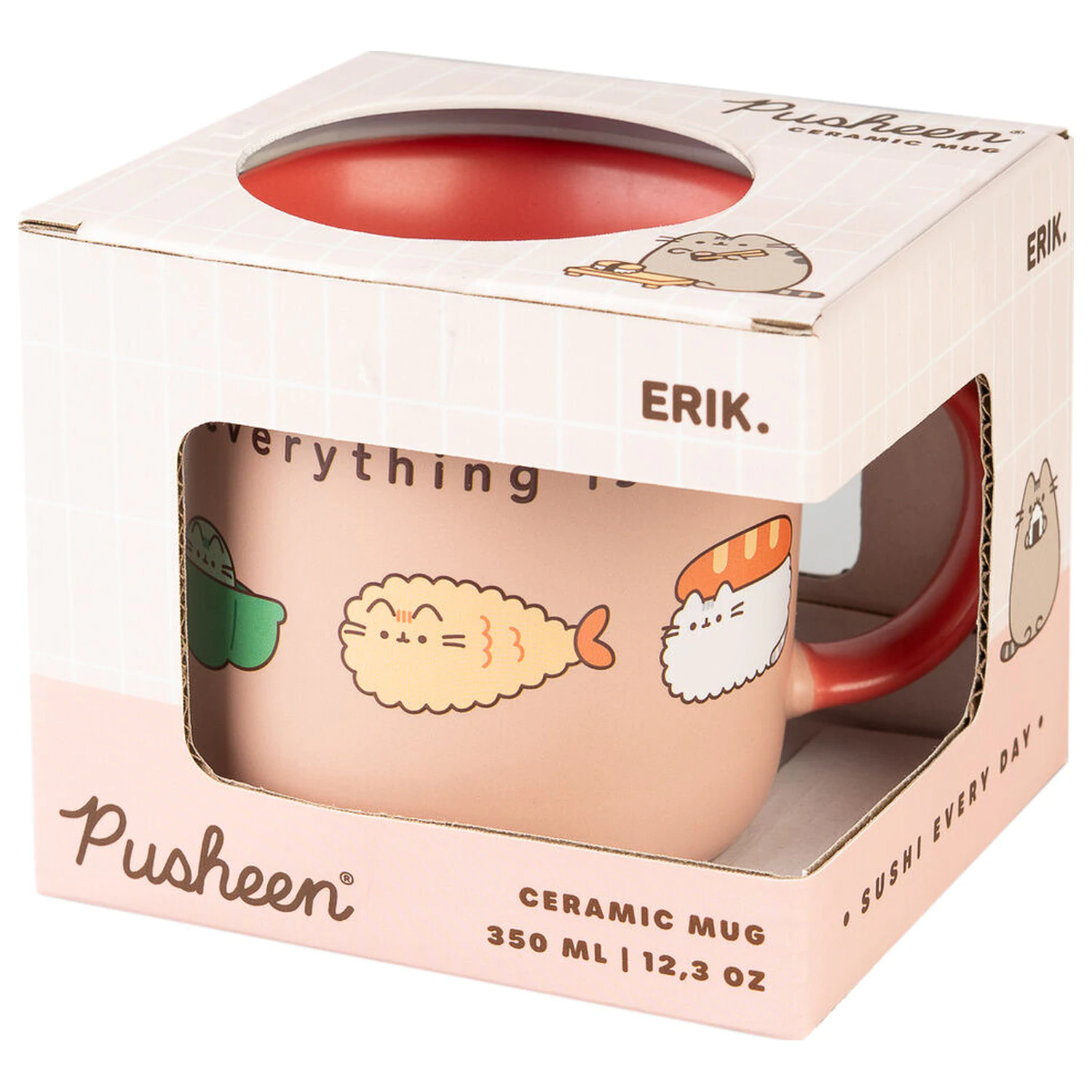 Pusheen Sushi Roll bögre termékfotó