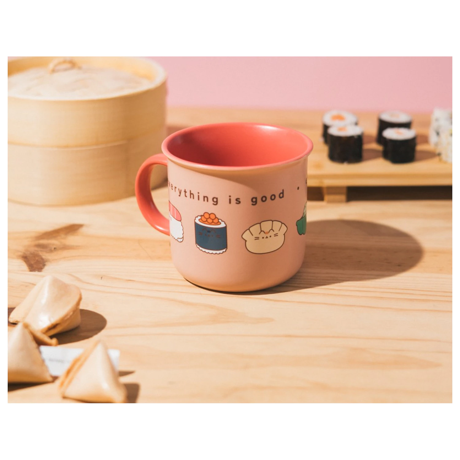 Pusheen Sushi Roll bögre termékfotó