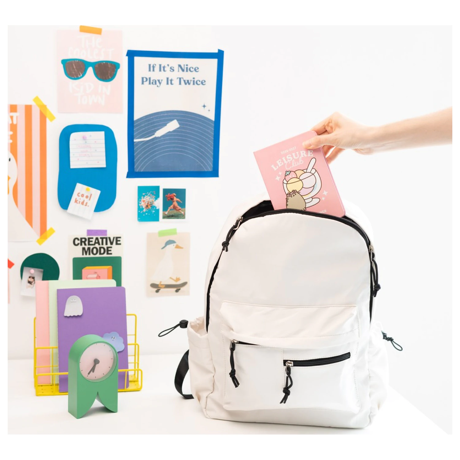 Pusheen Tropical Vacation 2026/27 A6 Angol nyelvű határidőnapló  termékfotó