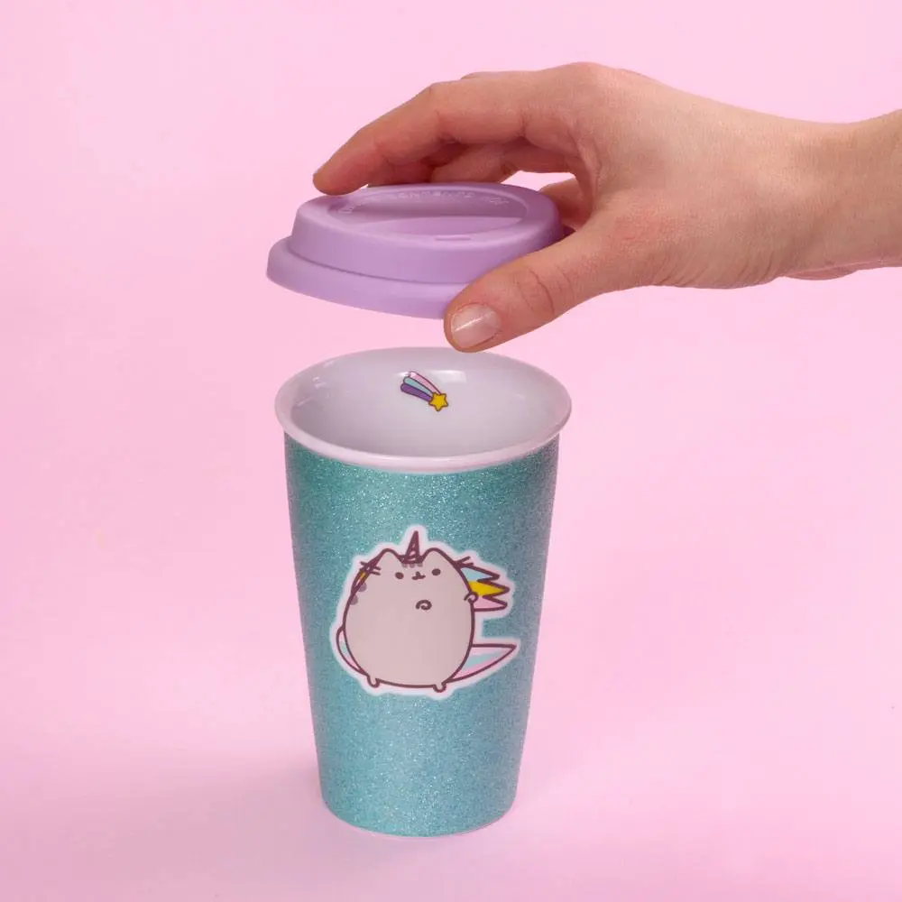 Pusheen utazó bögre Egyszarvú termékfotó