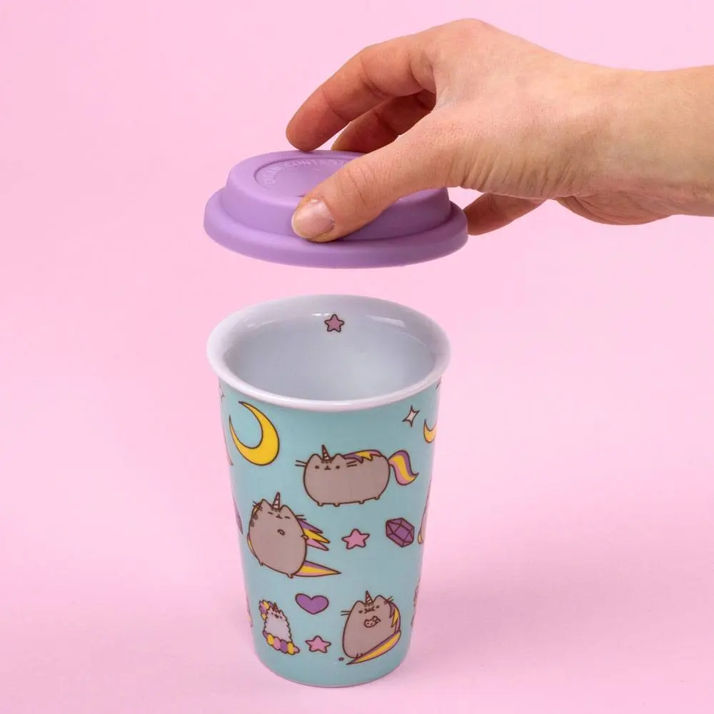 Pusheen utazó bögre Pattern termékfotó