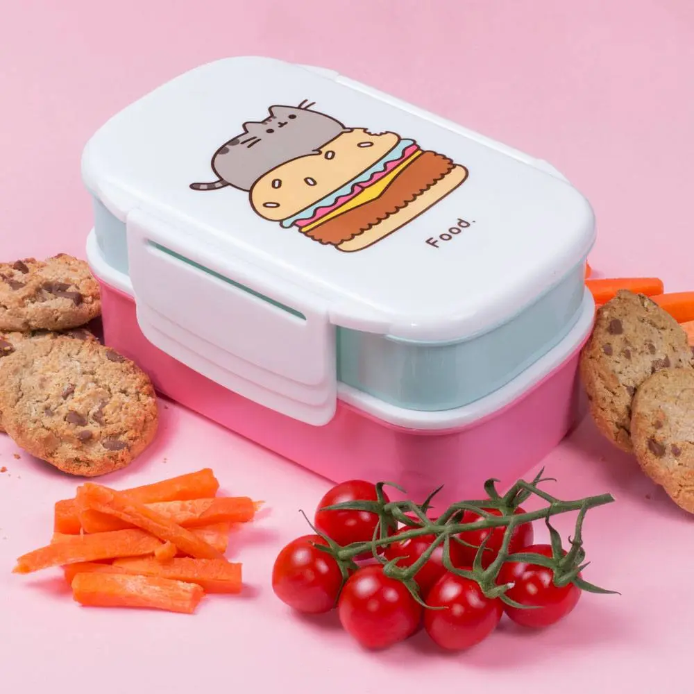 Pusheen uzsonnásdoboz étkészlet csomag termékfotó