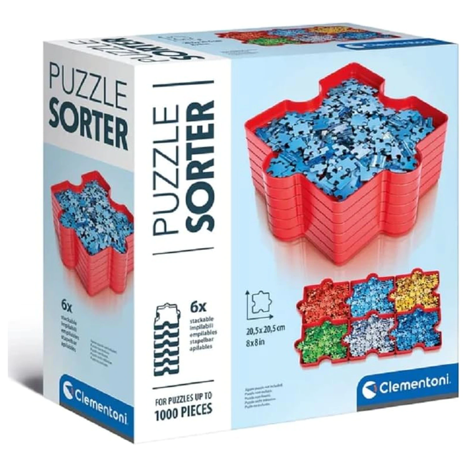 Puzzle szortírozó Red 6 db-os Clementoni termékfotó