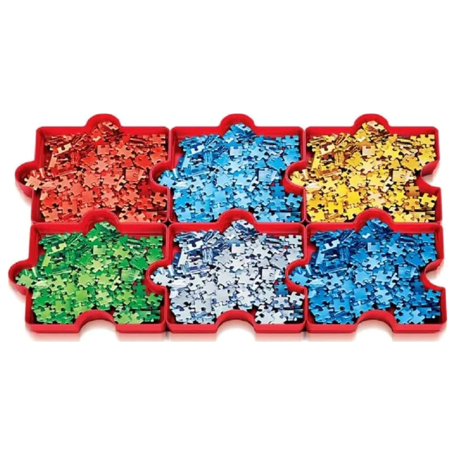 Puzzle szortírozó Red 6 db-os Clementoni termékfotó