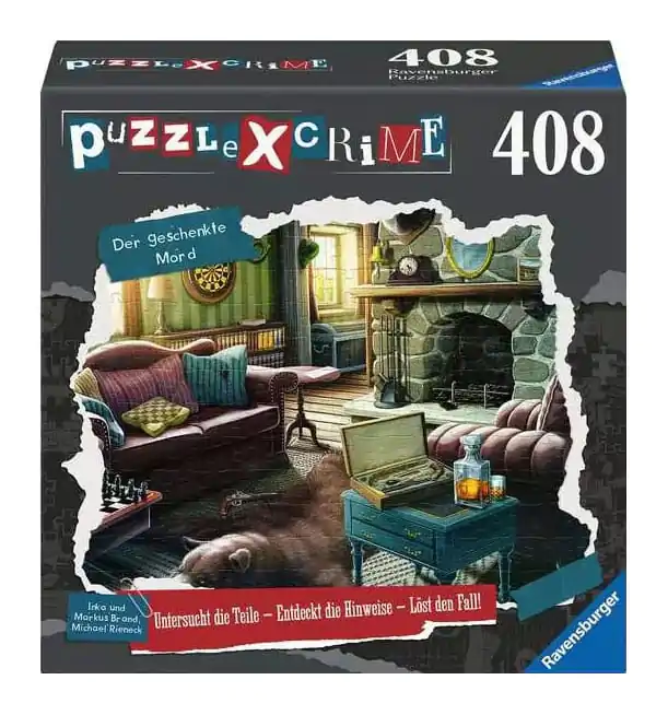 Puzzle X Crime puzzle Der geschenkte Mord (408 darab) német nyelvű termékfotó