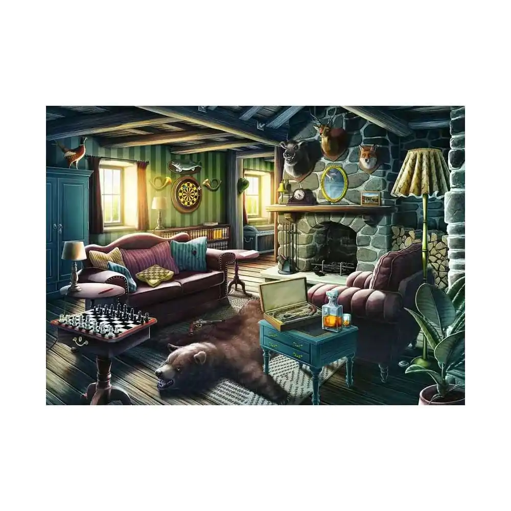 Puzzle X Crime puzzle Der geschenkte Mord (408 darab) német nyelvű termékfotó