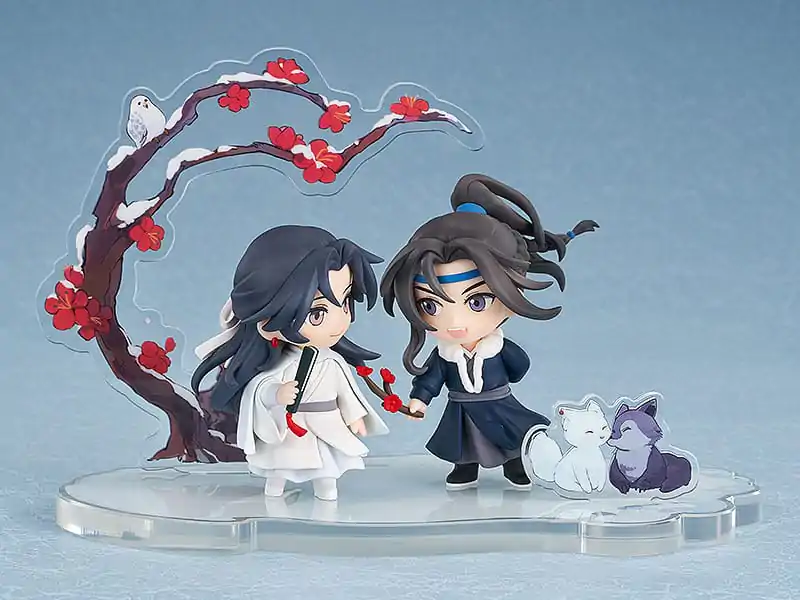 Qiang Jin Jiu Shen Zechuan & Xiao Chiye: Hong Mei Fu Xue Ver. PVC szobor figura 12 cm termékfotó