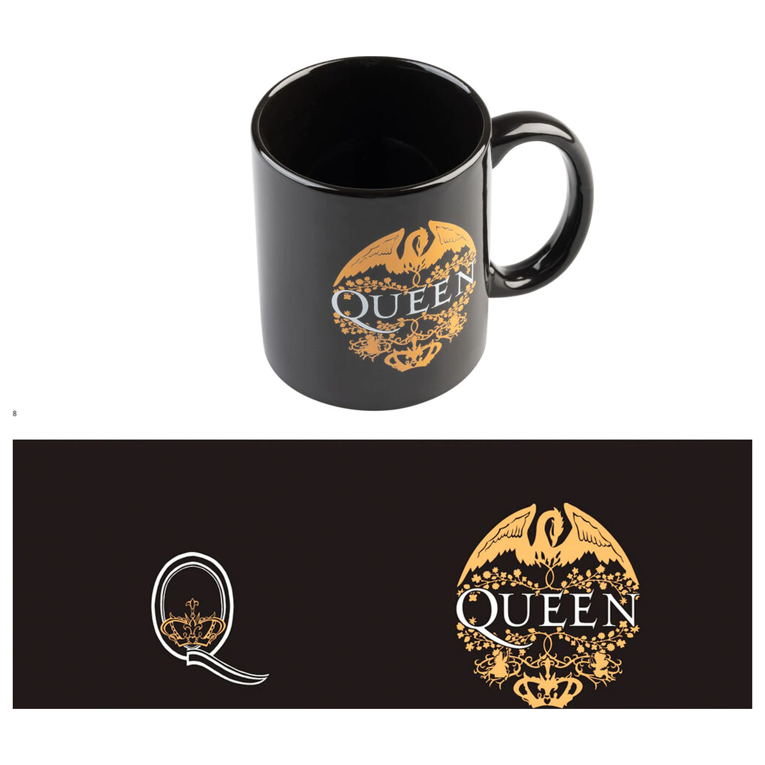 Queen bögre 350ml termékfotó