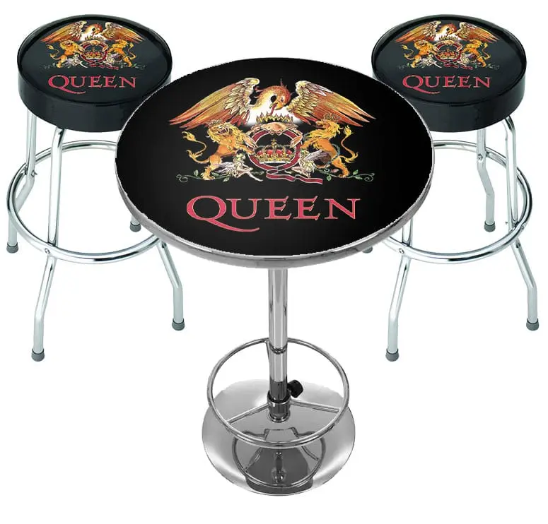 Queen Classic Crest bárszék és asztal szett termékfotó
