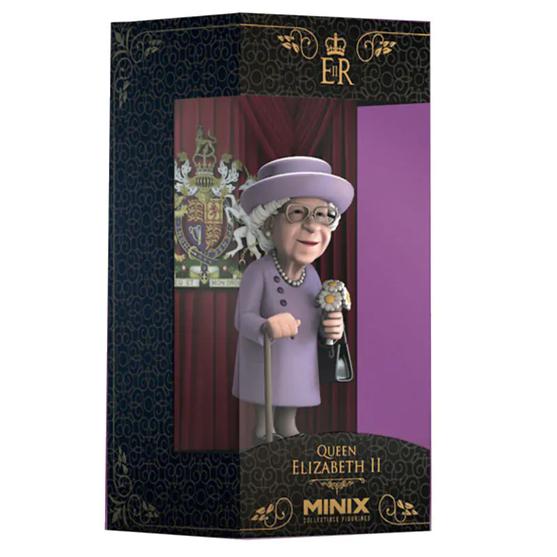 Queen Elizabeth II Minix figure 12cm termékfotó