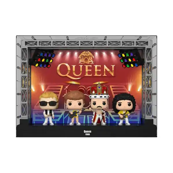 Queen Funko POP Moments Deluxe Vinyl Figures 4-Pack Wembley Stadium termékfotó